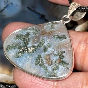 Dendritic Agate Pendant 1 1/2”